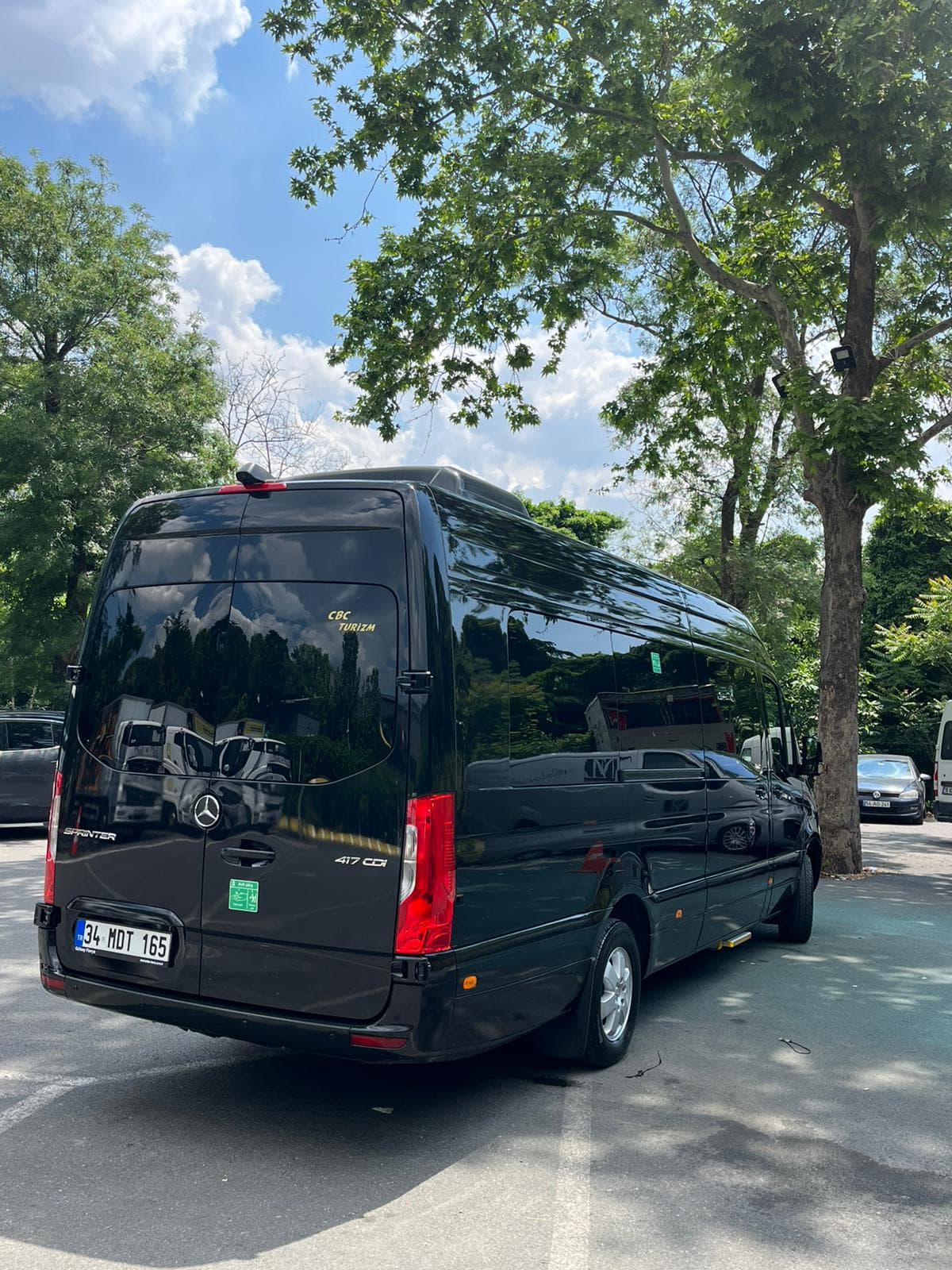 Mercedes Sprinter VIP transfer vehicle thumbnail 2