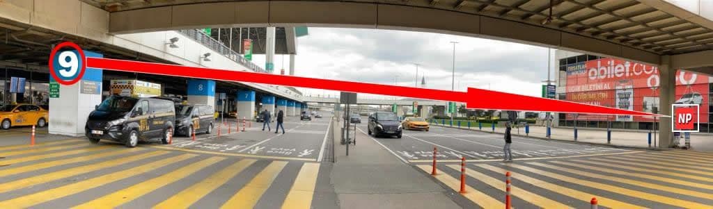 Sabiha Gokcen Airport Column 9